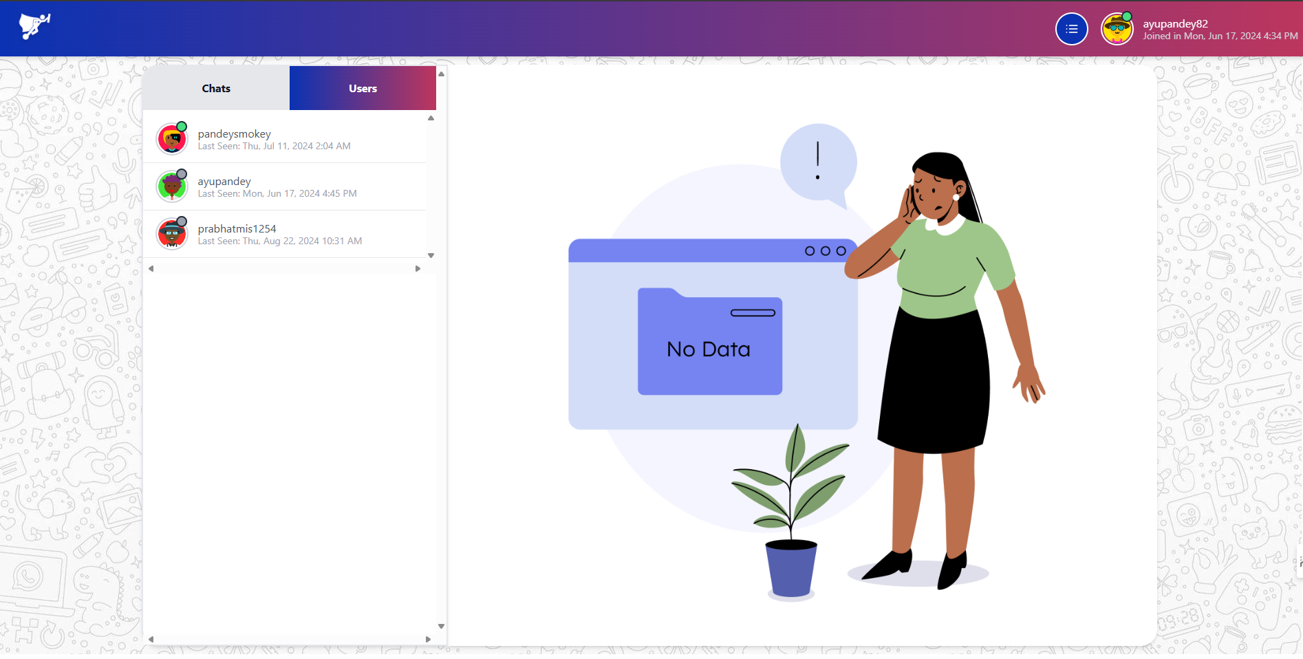Glitchh - Chat Platform